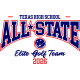 All State 6.1oz.+ White Champion Pre-shrunk T-Shirt (Roster Back)